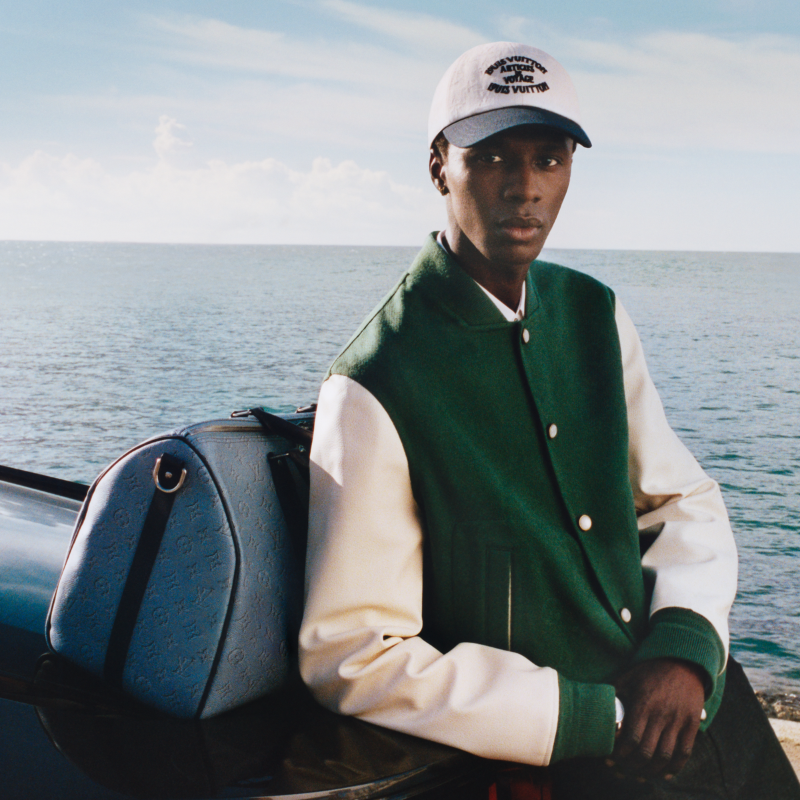 LouisVuitton's tweet photo. Men’s Pre-Fall 2025. Tidal totems meld with classic tailoring in @Pharrell's new Menswear, doused in a sportswear appeal for a fresh interpretation of modern sophistication.

#LVMenPreFall25 #PharrellWilliams #LouisVuitton