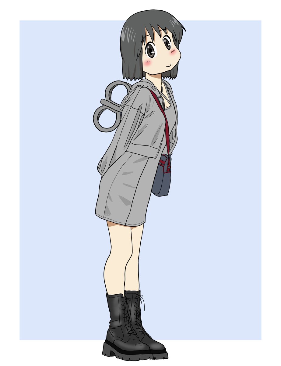 どうしても、なのちゃんにブーツを履かせたい👢
36枚目。

 #日常 #東雲なの #なの #nichijou