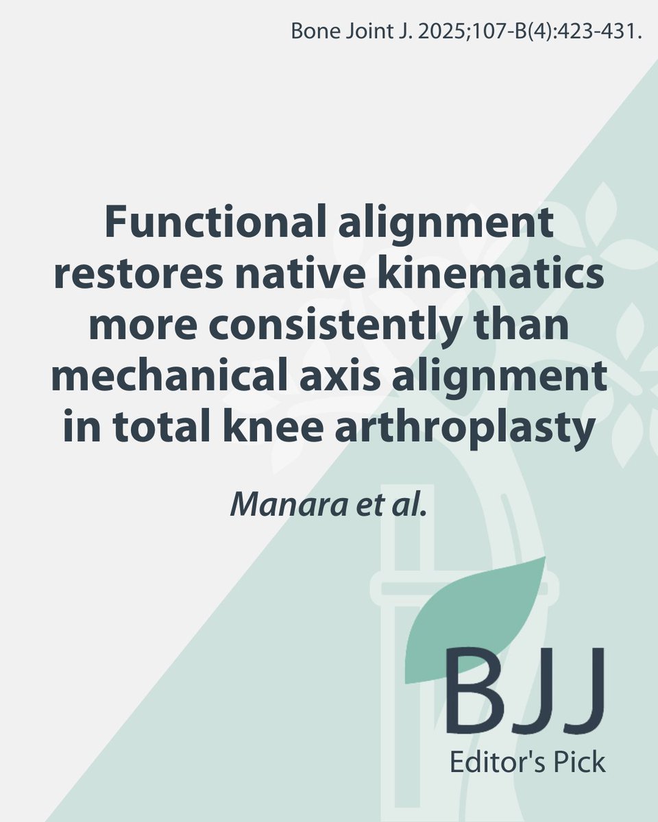 Prof Fares Haddad (@bjjeditor) on Twitter photo This is interesting data with a clear message. Enhanced technologies have accelerated the evolution of personalized knee arthroplasty.
#KneeArthroplasty #Arthroplasty #Knee <a href="/manaraknee/">Jonathan Manara</a>
boneandjoint.org.uk/Article/10.130… This is interesting data with a clear message. Enhanced technologies have accelerated the evolution of personalized knee arthroplasty.
#KneeArthroplasty #Arthroplasty #Knee <a href="/manaraknee/">Jonathan Manara</a>
boneandjoint.org.uk/Article/10.130…