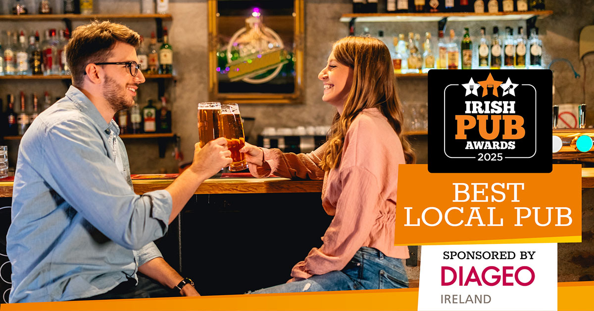 Irish Pub Awards (@irishpub_awards) on Twitter photo Proud of your pub? Do Locals love it? We want to hear about it!
Enter your pub for Best Local at the #IrishPubAwards2025 entries open now go to irishpubawards.ie closing date 30th May.
Category kindly sponsored by <a href="/DiageoIreland/">Diageo Ireland</a>
#bestlocalpub #pubsofireland #irishpubs Proud of your pub? Do Locals love it? We want to hear about it!
Enter your pub for Best Local at the #IrishPubAwards2025 entries open now go to irishpubawards.ie closing date 30th May.
Category kindly sponsored by <a href="/DiageoIreland/">Diageo Ireland</a>
#bestlocalpub #pubsofireland #irishpubs