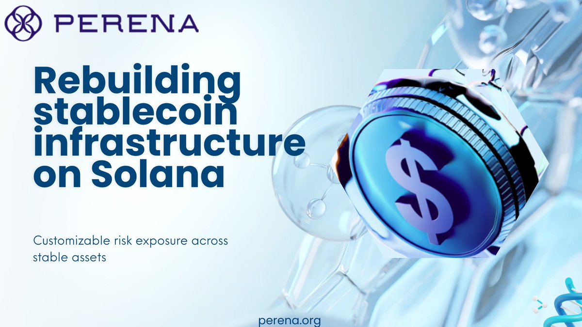 💥 The stablecoin market is broken — and Perena <a href="/Perena__/">Perena</a> is here to fix it.

In a $170B+ stablecoin economy plagued by fragmentation and inefficiency, Perena emerges as a new force, backed by Binance Labs and the Solana co-founders. 🚀

Forget everything you know about stable