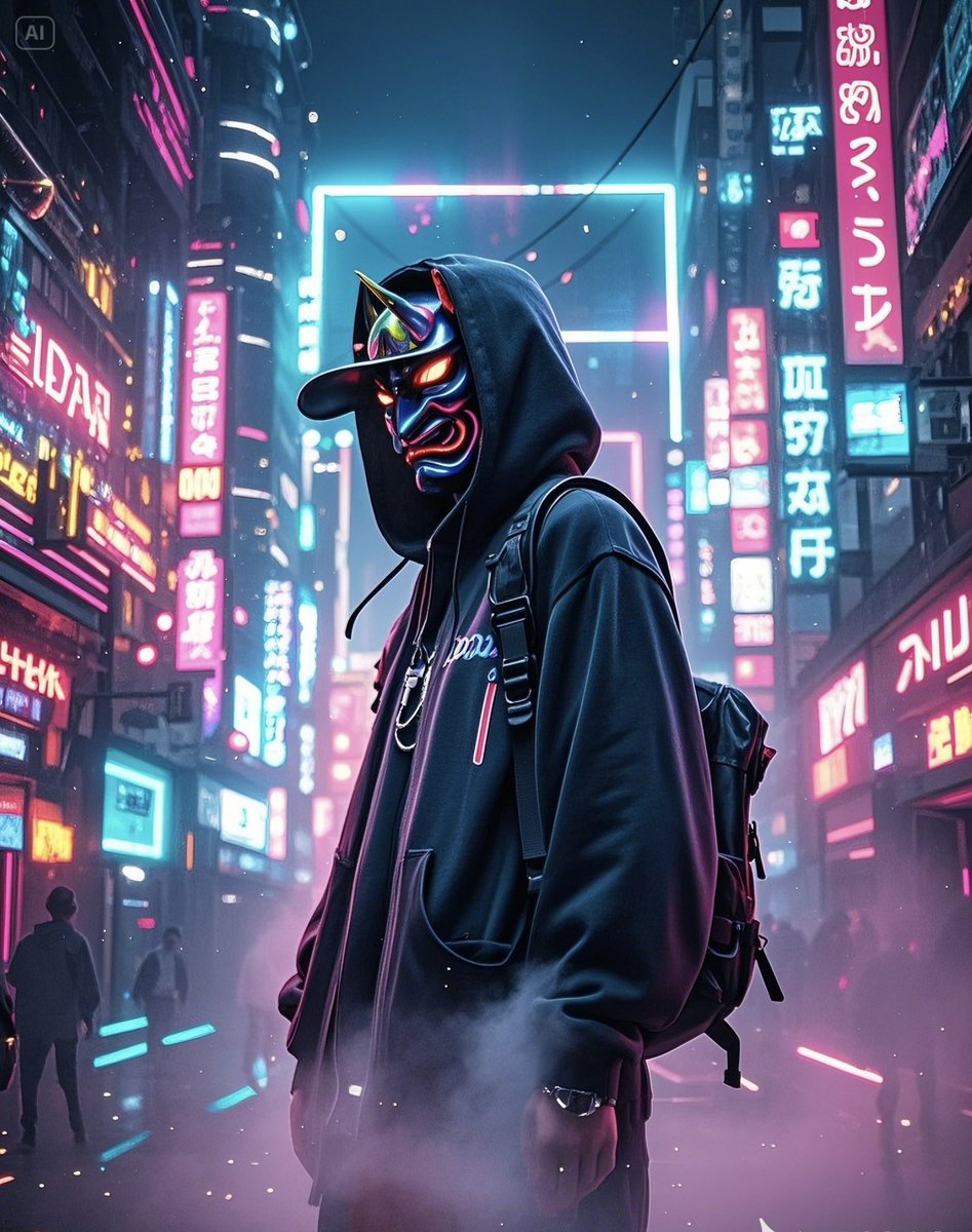 smleou858's tweet photo. GN💤💤

The mask isn’t to hide. It’s to survive.
‘Cause in this world, honesty gets you killed faster than lies.

#面具之下 #深夜語錄 #城市邊緣人 #CyberVibes #KeepYourMaskOn
#NoOneKnowsMe #HardTruths #DigitalSurvivor #NeonSoul #NightThoughts https://t.co/GAbzAqWe1l