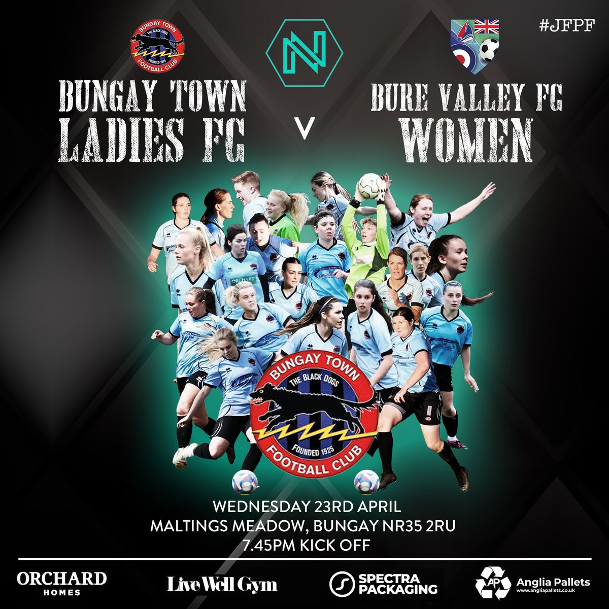 Bungay Town Ladies (@bungayladiesfc) on Twitter photo Following our 2-0 win against <a href="/SprowstonLadies/">Sprowston FC Womens</a> on Sunday, the ladies battle to secure 3 points against <a href="/burevalleywfc/">Bure Valley Ladies</a> tomorrow night 💙
This is not one to be missed! Following our 2-0 win against <a href="/SprowstonLadies/">Sprowston FC Womens</a> on Sunday, the ladies battle to secure 3 points against <a href="/burevalleywfc/">Bure Valley Ladies</a> tomorrow night 💙
This is not one to be missed!