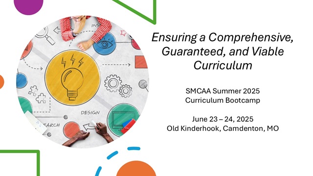 SMCAAjcmo's tweet image. As building level and district administrators, it can be difficult to get away to engage in personal professional development. SMCAA recognizes this dilemma and is happy to offer three different workshops this summer! Visit smcaa.org for more information!