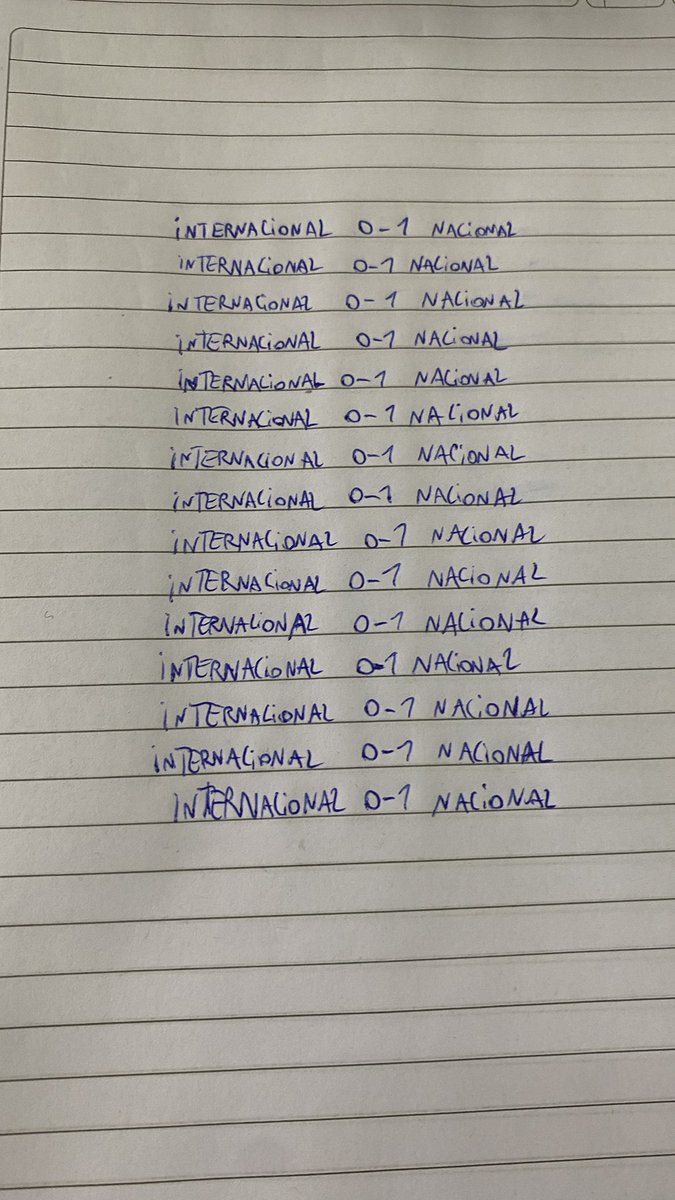 merelista's tweet photo. 🕯️🕯️🕯️🕯️🕯️🕯️🕯️🕯️🕯️🕯️🕯️🕯️
🕯️Internacional 0-1 Nacional🕯️🕯️
🕯️🕯️🕯️🕯️🕯️🕯️🕯️🕯️🕯️🕯️🕯️🕯️ https://t.co/z9sPsjWGip