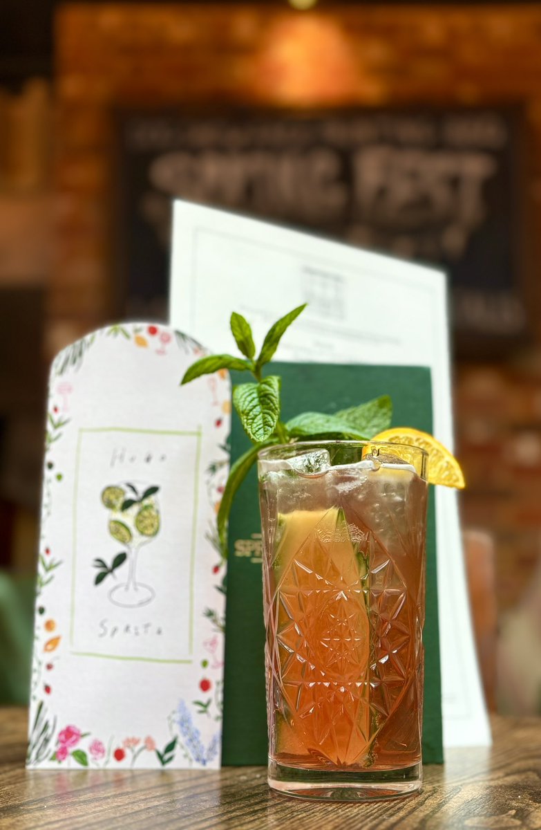 With our new spritz menu arriving for the spring why not treat yourself to one of our alcohol free Mindful blends 🧠🧘such as the Social Iced Tea.

fun fact, the mint was picked from our own garden!!