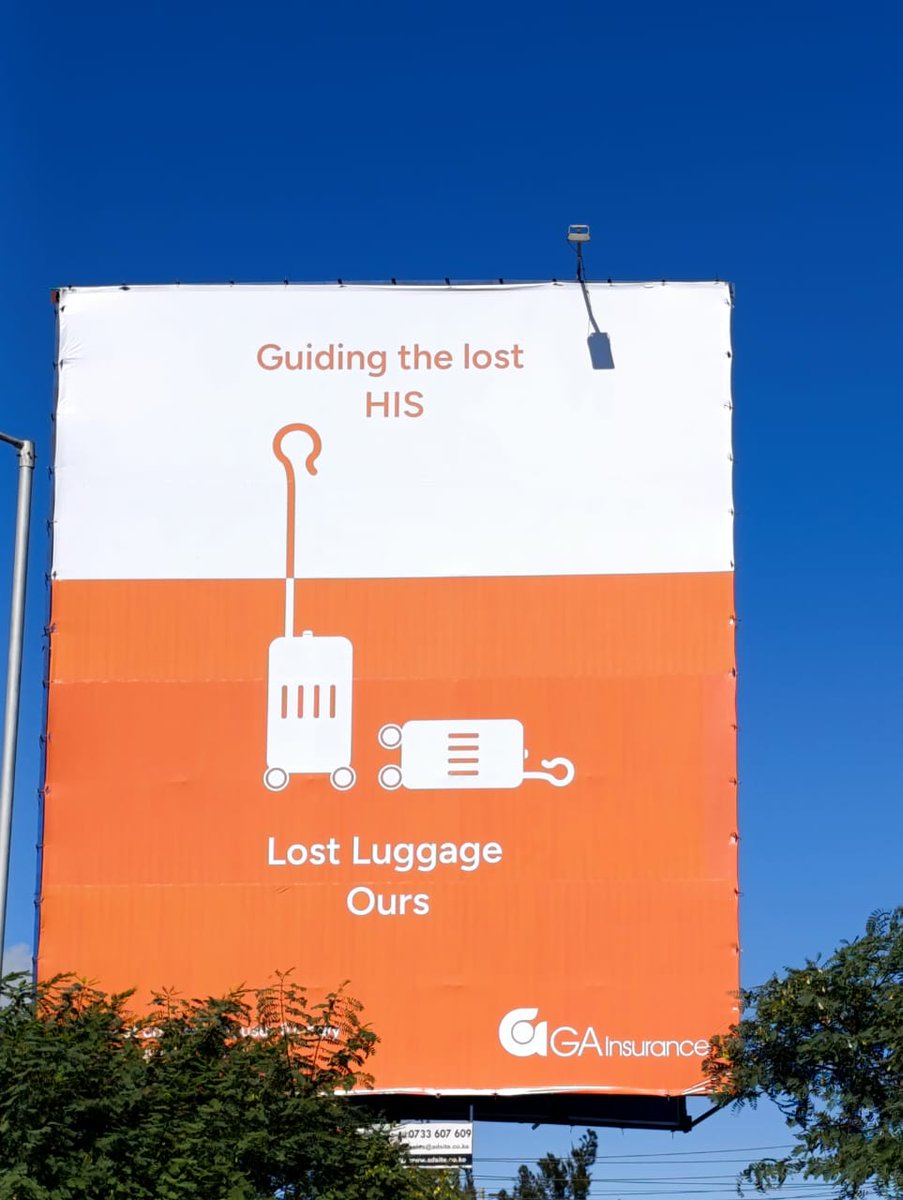 Karismemes's tweet photo. New Billboard's alert. @GAinsuranceltd #GAInsurance Nice... We're rest assured 😅👌🏽 https://t.co/JRrW1yxFJy