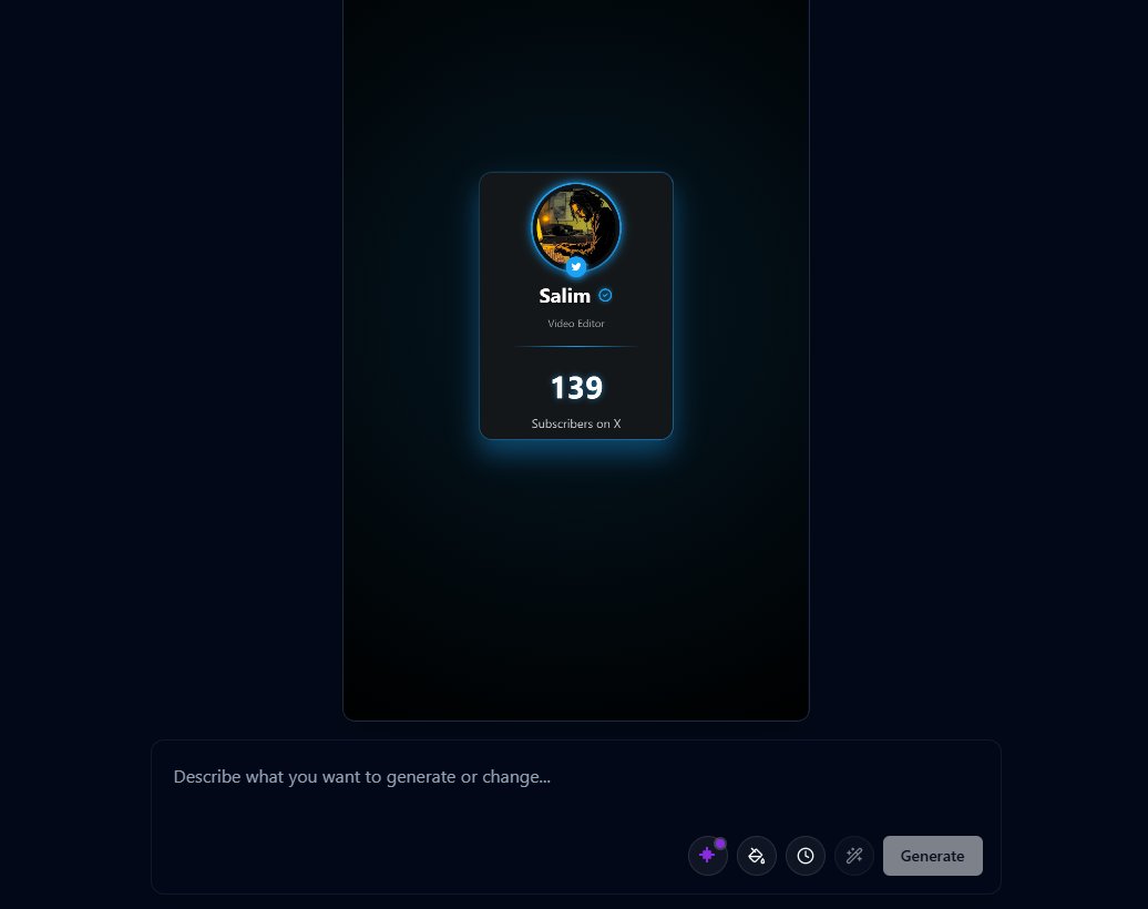 ust found a website that can create any animation like the ones in Iman Gadzhi’s videos with the click of a button.

You simply choose the color, describe everything you want in detail, and it’s done all in under 2 minutes.

Comment 'Iman' and I'll send it to you