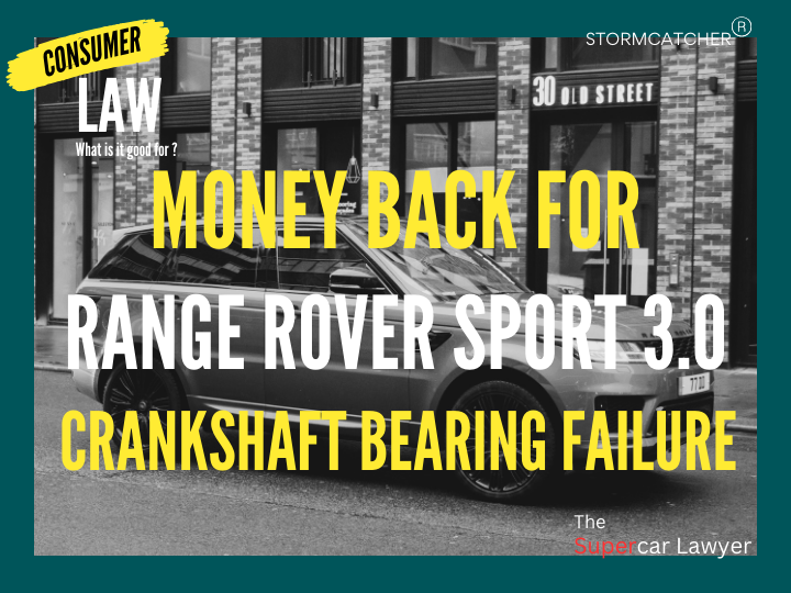 stormcatcheruk's tweet image. Refund for Range Rover Sport engine failure...
stormcatcher.co.uk/success-storie… #rangerover #landrover #enginefailure #consumerProtection #legalrights