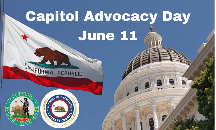caleangus's tweet image. 📣 CAL EANGUS is proud to sponsor the All Veterans Capitol Advocacy Day in Sacramento on June 11, 2025! 🇺🇸

📍 Secretary of State Building
🕗 8:30 AM–3:30 PM
👉 RSVP: mailchi.mp/caleangus/2025…
#CALEANGUS #AdvocacyDay #GuardStrong