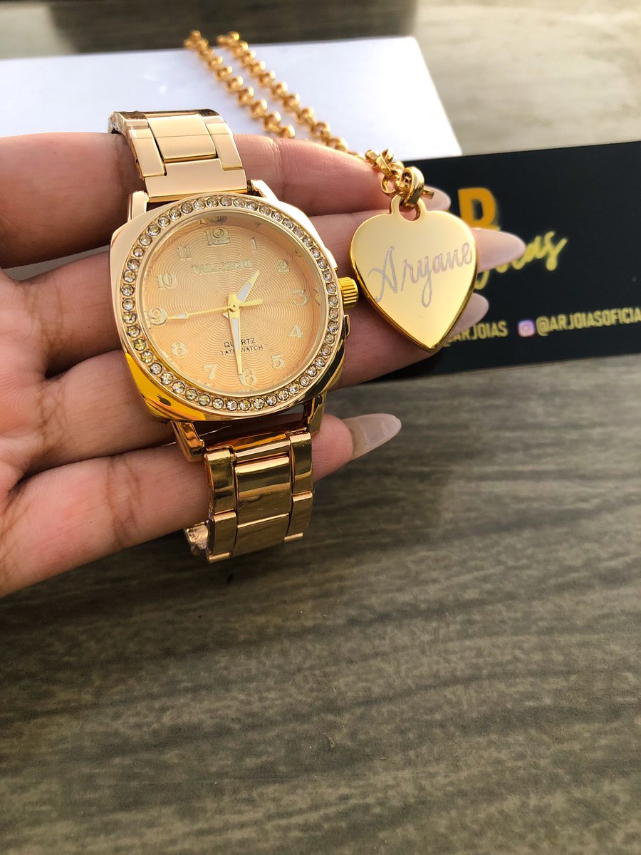 ARjoias's tweet photo. PROMO dia das mães💖

Cordão personalizado + relógio a prova d’água por 90,00🫶🏼🥰👸 https://t.co/37NjqHI9rz
