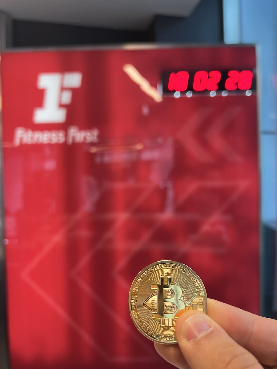 <a href="/alostbitcoin/">A Lost Bitcoin</a> joined <a href="/FitnessFirst_UK/">Fitness First UK</a> for 3 months. Trying it out for now…