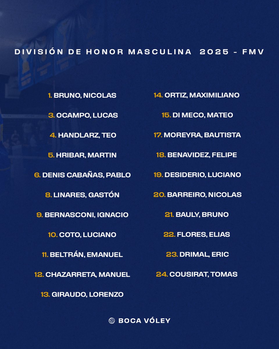 𝗡𝗨𝗘𝗩𝗢 𝗗𝗘𝗦𝗔𝗙𝗜𝗢 🔜👋🏻

#DaleBoca 🔵🟡🔵