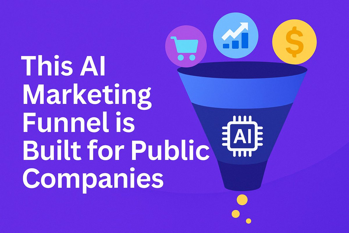 Public companies: Are your investor marketing efforts stuck in 2020?
Our FASTA Framework combines AI Content, Social Influence, and Targeted Outreach to generate qualified investor leads at scale.
Learn more: aiprofitlab.net/this-ai-market…

#InvestorRelations #AI