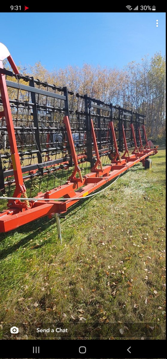 90ft BG 6000 harrows. Good condition, we just prefer a heavy harrow.

$42k obo. 

#ForSale