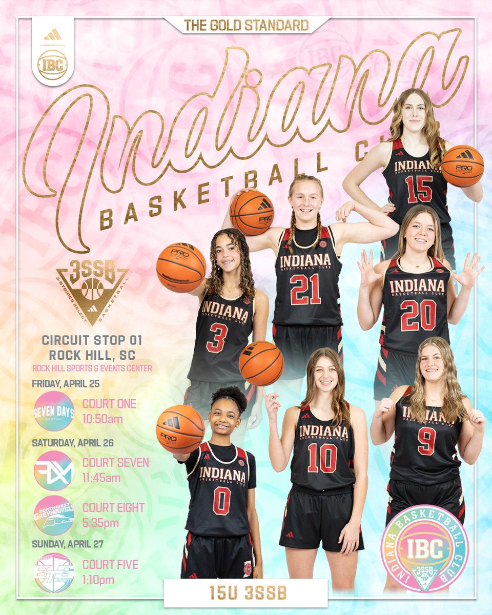 Indiana Basketball Club 15U 3SSB (@ibc15u3ssb) on Twitter photo <a href="/3SSBGCircuit/">3Stripes Select Basketball Girls Circuit</a> Stop 1 is only a few days out & the team is ready. Let’s show out this weekend!
<a href="/NatalieWh40343/">Natalie Whelan-Edwards</a> <a href="/ClaireStoops/">Claire Stoops</a>
<a href="/HalleDaniels3/">Halle Daniels</a> <a href="/EllaBurl2028/">Ella Burleson</a> <a href="/Ray_Ray2028/">Reagan Reiff</a> <a href="/JillBeaderstadt/">Jill Beaderstadt</a>
<a href="/MalyiahEvans00/">Malyiah J Evans</a> <a href="/IBCWBB/">Indiana Basketball Club</a>
<a href="/AsherScouting/">Asher Scouting</a> <a href="/FiveStateHoops/">Chuck Thompson</a>
<a href="/JrAllStarIN/">Indiana Jr. All-Star GBB</a> <a href="/3SSBGCircuit/">3Stripes Select Basketball Girls Circuit</a> Stop 1 is only a few days out & the team is ready. Let’s show out this weekend!
<a href="/NatalieWh40343/">Natalie Whelan-Edwards</a> <a href="/ClaireStoops/">Claire Stoops</a>
<a href="/HalleDaniels3/">Halle Daniels</a> <a href="/EllaBurl2028/">Ella Burleson</a> <a href="/Ray_Ray2028/">Reagan Reiff</a> <a href="/JillBeaderstadt/">Jill Beaderstadt</a>
<a href="/MalyiahEvans00/">Malyiah J Evans</a> <a href="/IBCWBB/">Indiana Basketball Club</a>
<a href="/AsherScouting/">Asher Scouting</a> <a href="/FiveStateHoops/">Chuck Thompson</a>
<a href="/JrAllStarIN/">Indiana Jr. All-Star GBB</a>