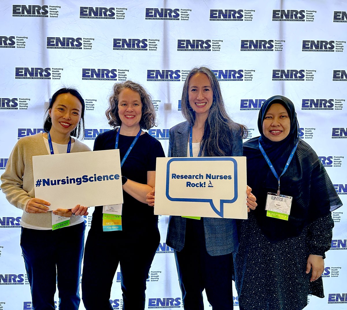 Students and faculty members recently represented URI at the ENRS annual conference in Philly. Such experiences are partly funded through donations. Please consider a gift during URI's Day of Giving April 23. Donate directly to the College of Nursing here: cutt.ly/3rf8MsU4