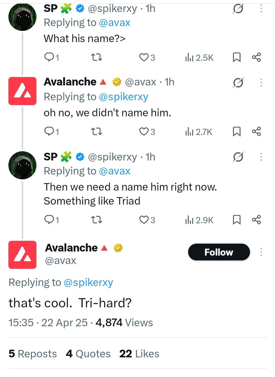 notunderr's tweet photo. Avalanche mascot is tri-hard and it's underpriced.
#trihard $tri-hard https://t.co/XNU0dmJ9RU