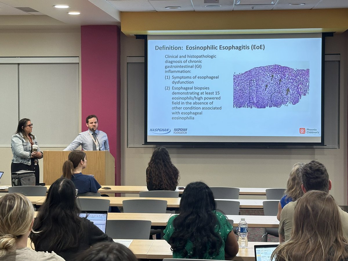 Ashish Patel PCH (@ashishpatelpch) on Twitter photo Unique opportunity this morning <a href="/PhxChildrens/">Phoenix Children's</a> to hear from our own Dr Shauna Schroeder and Dr Colby Sharlin together on the topic of eosinophilic esophagitis. Not only an important topic but an amazing example of our collaborative practice and mentorship of our junior faculty! Unique opportunity this morning <a href="/PhxChildrens/">Phoenix Children's</a> to hear from our own Dr Shauna Schroeder and Dr Colby Sharlin together on the topic of eosinophilic esophagitis. Not only an important topic but an amazing example of our collaborative practice and mentorship of our junior faculty!