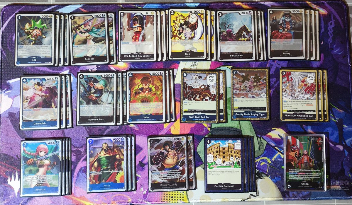 Local día 18/04 Torneo OFF-META OP10, publicamos la representación que hubo y la lista del ganador.  Winner: Usopp