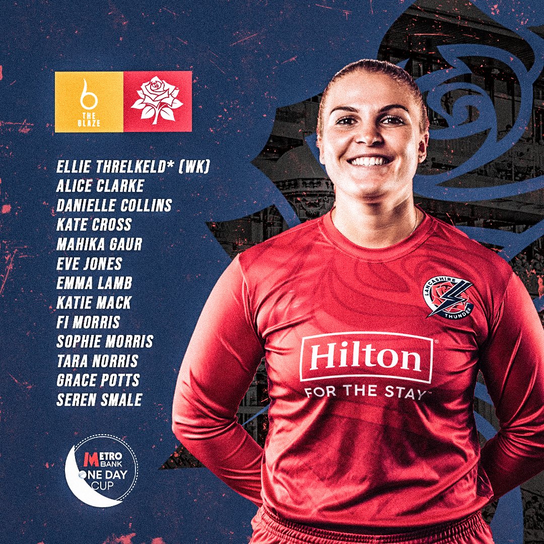 '25 SEASON. ✅

Head Coach Chris Read has named a 14-player squad for our opening match of the Women's @OneDayCup against The Blaze at Trent Bridge tomorrow! 📰⤵

🔗 cricket.lancashirecricket.co.uk/news/2025-news…

🌹 #RedRoseTogether