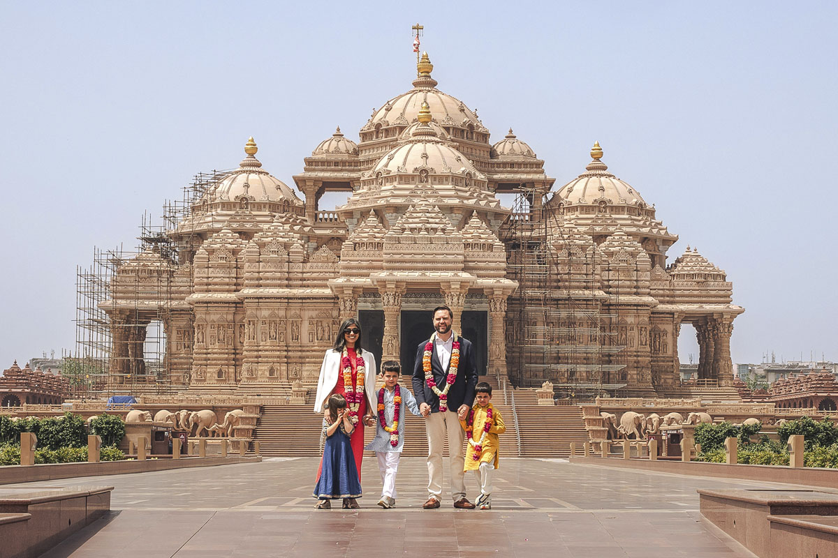 BAPS's tweet photo. News: US Vice President JD Vance Visits Swaminarayan Akshardham, Delhi, India https://t.co/4KC5ttQA2s https://t.co/gYoCcsLqMf