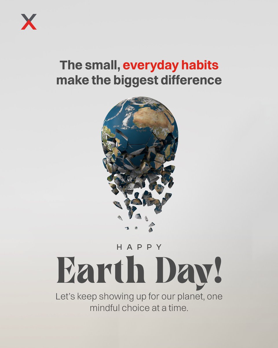 Saving the Earth doesn’t always require a grand gesture. 

Sometimes, it’s just one less plastic bottle, one unplugged charger, or one walk instead of a drive. The little things add up.

Happy Earth Day!