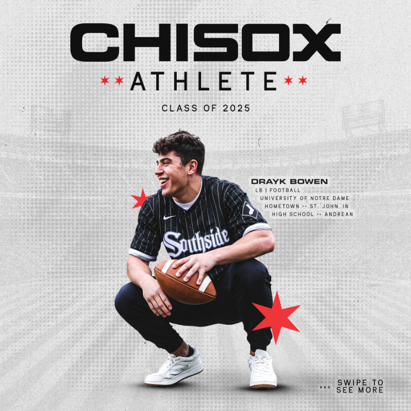 whitesox's tweet photo. The CHISOX Athlete Class of 2025 😮‍💨