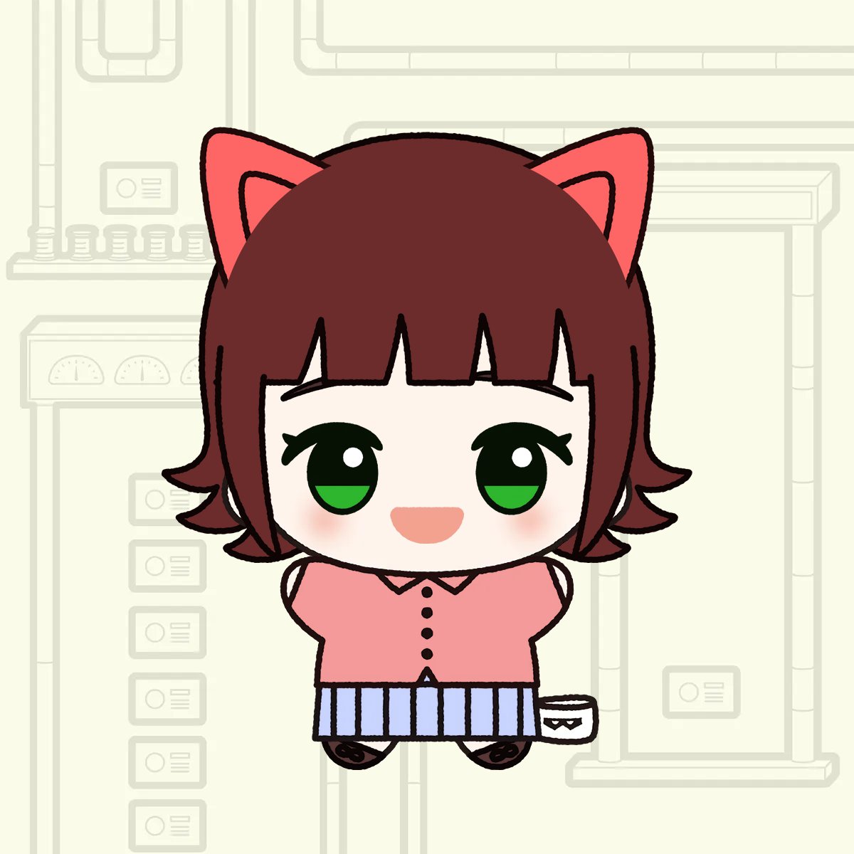 「」|ぴんもくのイラスト