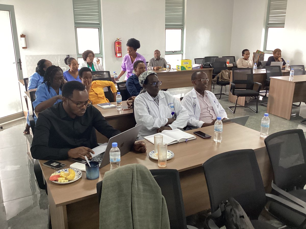 Happening now, a team of <a href="/GSU_Rwanda/">Global Surgery Research Hub Rwanda</a> staff is conducting a Site Initiation Visit for #DRAGON to highlight the process and what needed for <a href="/HospitalChuk/">University Teaching Hospital of Kigali/CHUK</a> team to implement #DRAGON successfully <a href="/Uni_Rwanda/">University of Rwanda</a>, <a href="/UCmhs/">UR-CMHS</a>, <a href="/Fostino21/">Prof. Faustin NTIRENGANYA</a>, <a href="/kfaisalhospital/">King Faisal Hospital Rwanda</a>, <a href="/NIHR_GSU/">NIHR Global Surgery</a>