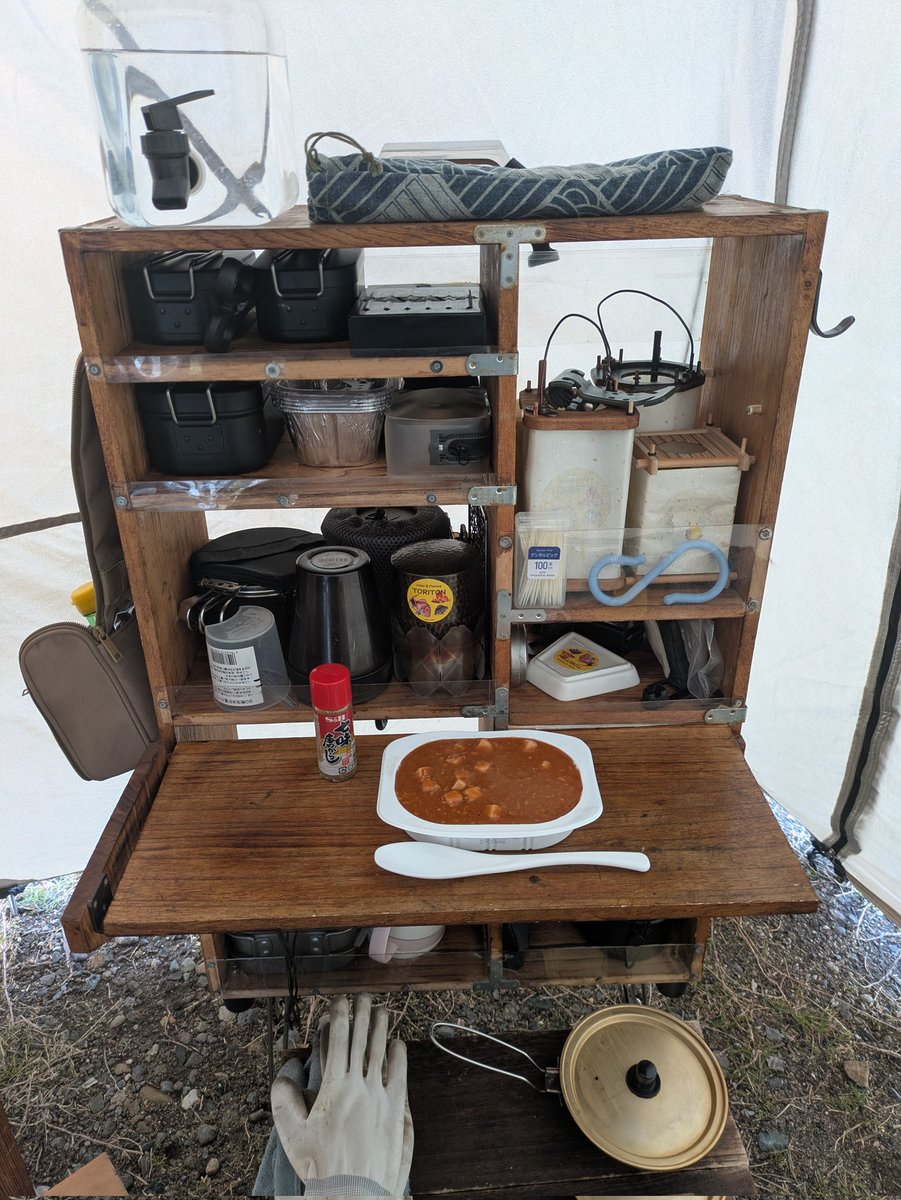madai273's tweet photo. 朝飯レンチンライス500w2min+レトルトinポット500w500ccを3回でECOFLOW DELTA3Plus 100→40%🙀
朝はアルコールチェッカー確認して即撤収😁
#ソロキャンプ
#キャンプ好きと繋がりたい
#ECOFLOW
#DELTA3Plus
#トリトン https://t.co/LU9qhhiW2t