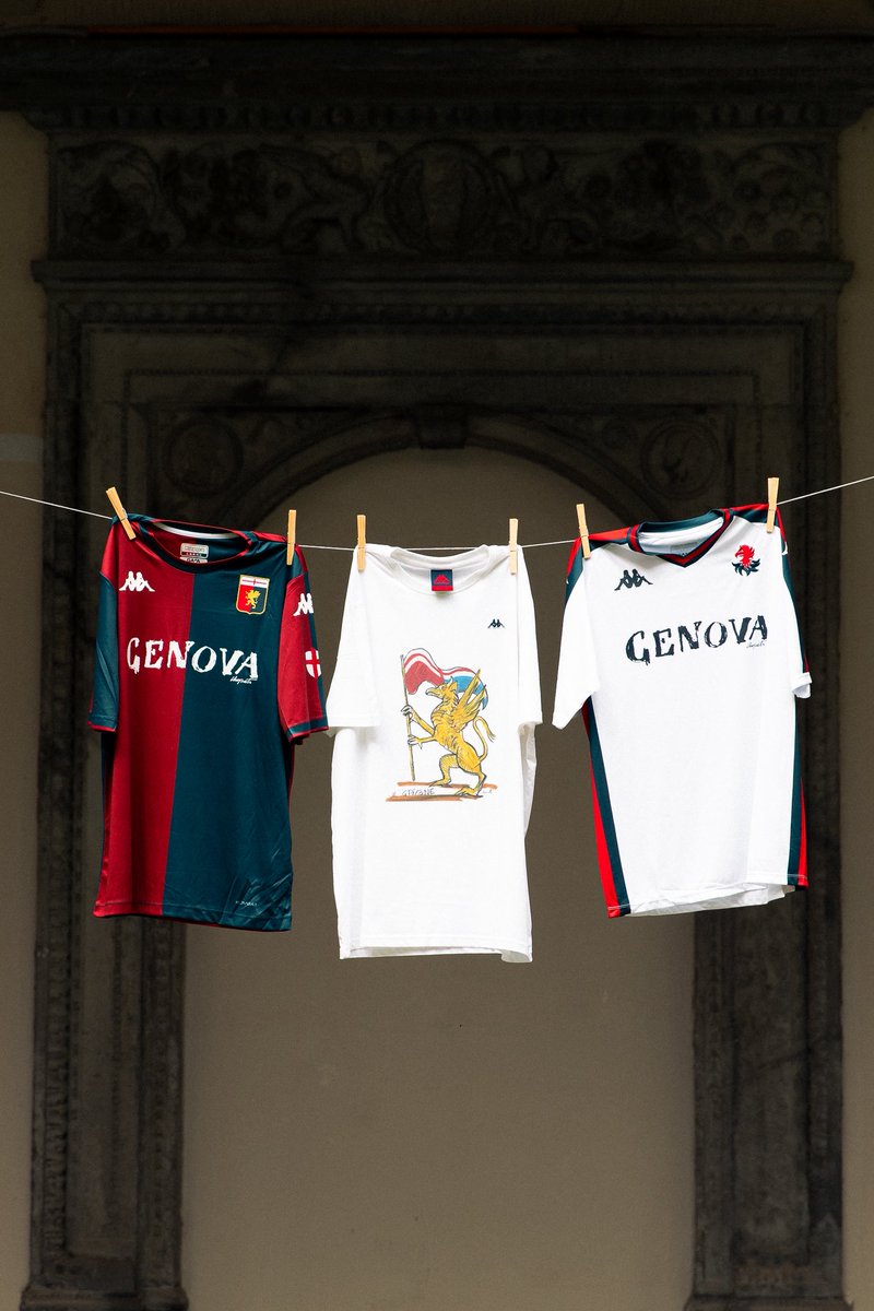 🏴󠁧󠁢󠁥󠁮󠁧󠁿 Genoa x Casa Luzzati 🎨 

📝 Il Club celebra la collaborazione insieme a Casa Luzzati con una versione speciale di maglie e t-shirt per rendere omaggio all’artista Lele Luzzati.

Già disponibili sul canale e-commerce 👉 shorturl.at/AcbyP

A partire da domani anche nei