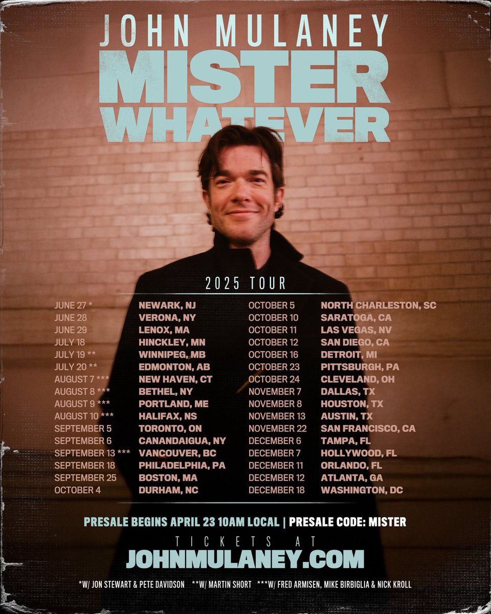 John Mulaney tweet media