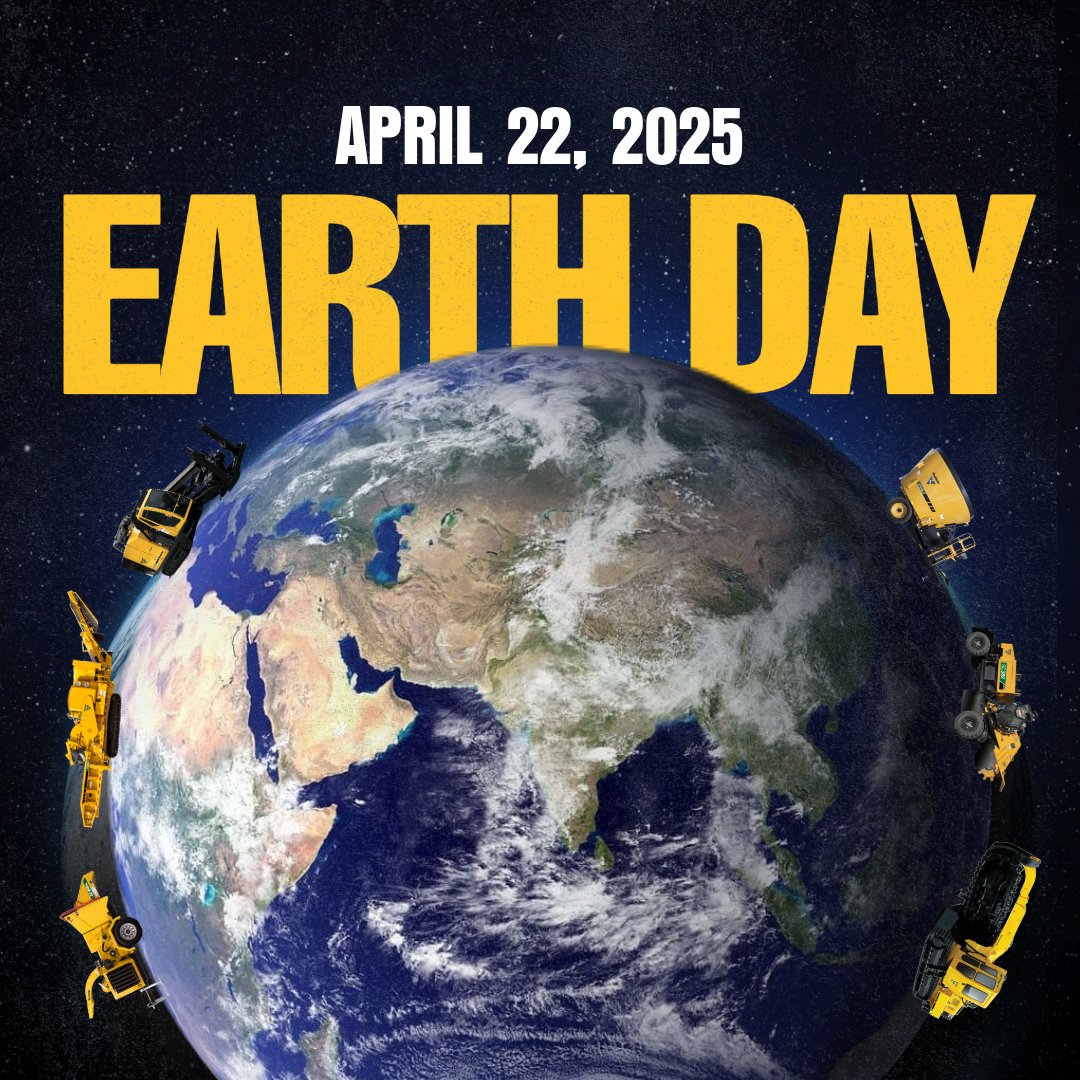 Happy Earth Day! At Vermeer, we are committed to finding better ways to manage our natural resources, care for our environment and our people.
Vermeer designs and manufactures yellow iron that helps our customers do the important work we all depend on.