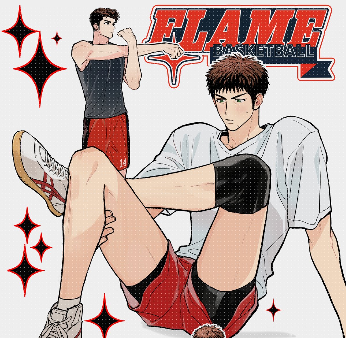 스트레칭중인 대만군💪으로 협력했습니다. 전체 그림은 Flame 홈페이지에서~