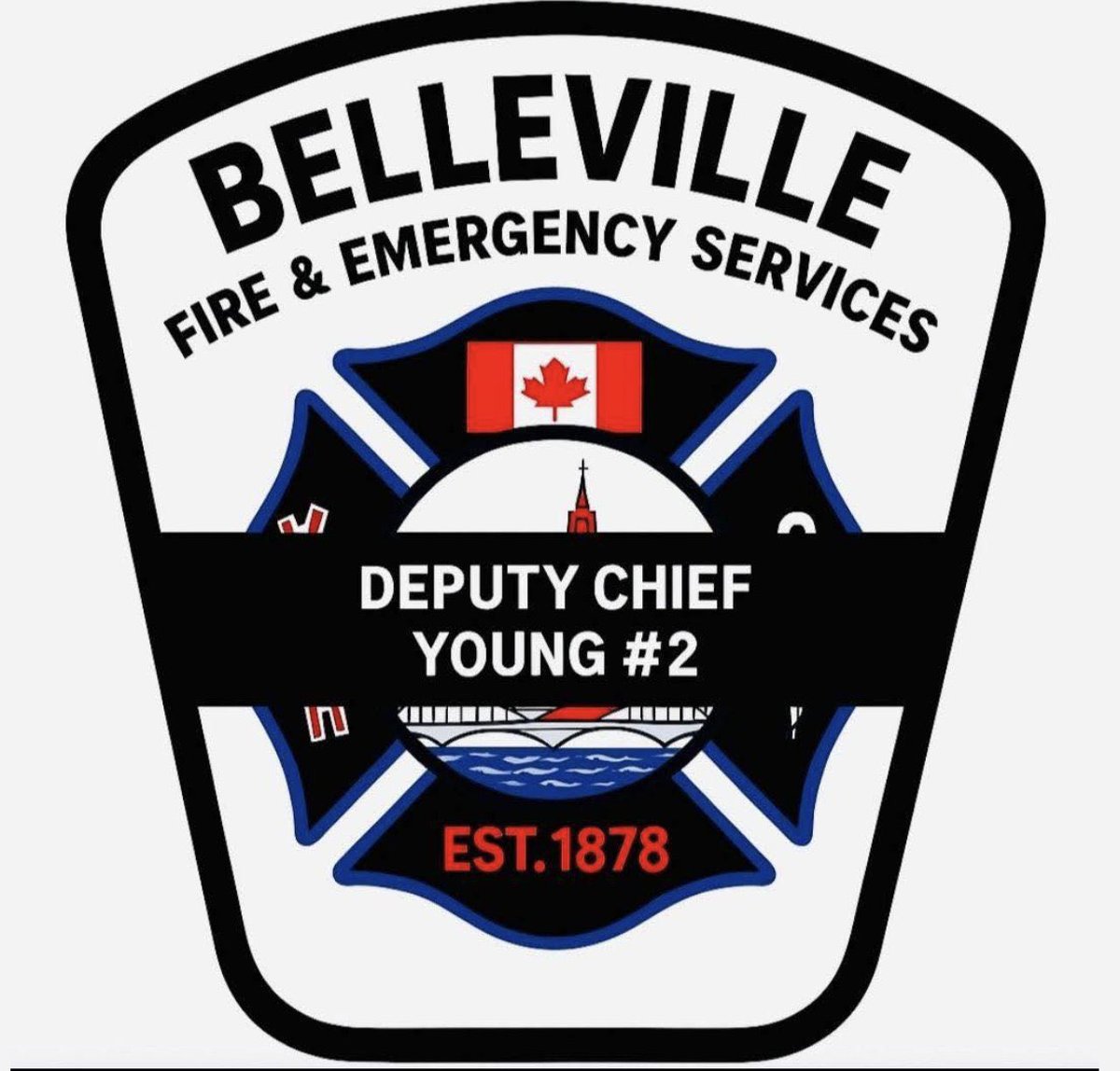 Our thoughts are with our brothers and sisters of Belleville Fire &amp; Emergency Services after the loss of Deputy Chief Young.