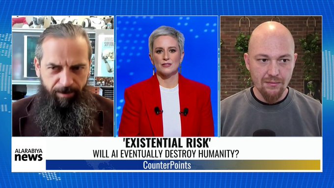 Dr. Roman Yampolskiy (@romanyam) on Twitter photo My AI Safety debate with the brilliant CEO of Replit, <a href="/amasad/">Amjad Masad</a>. I hope he turns out to be right. youtube.com/watch?v=e6TpE8… My AI Safety debate with the brilliant CEO of Replit, <a href="/amasad/">Amjad Masad</a>. I hope he turns out to be right. youtube.com/watch?v=e6TpE8…