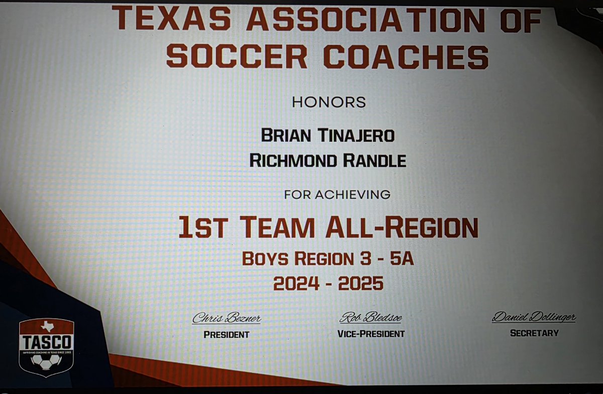 Great job Lad!!!! <a href="/brian_Tinajero2/">Brian tinajero</a> 

<a href="/trhsathletics1/">TRHS Athletics</a>