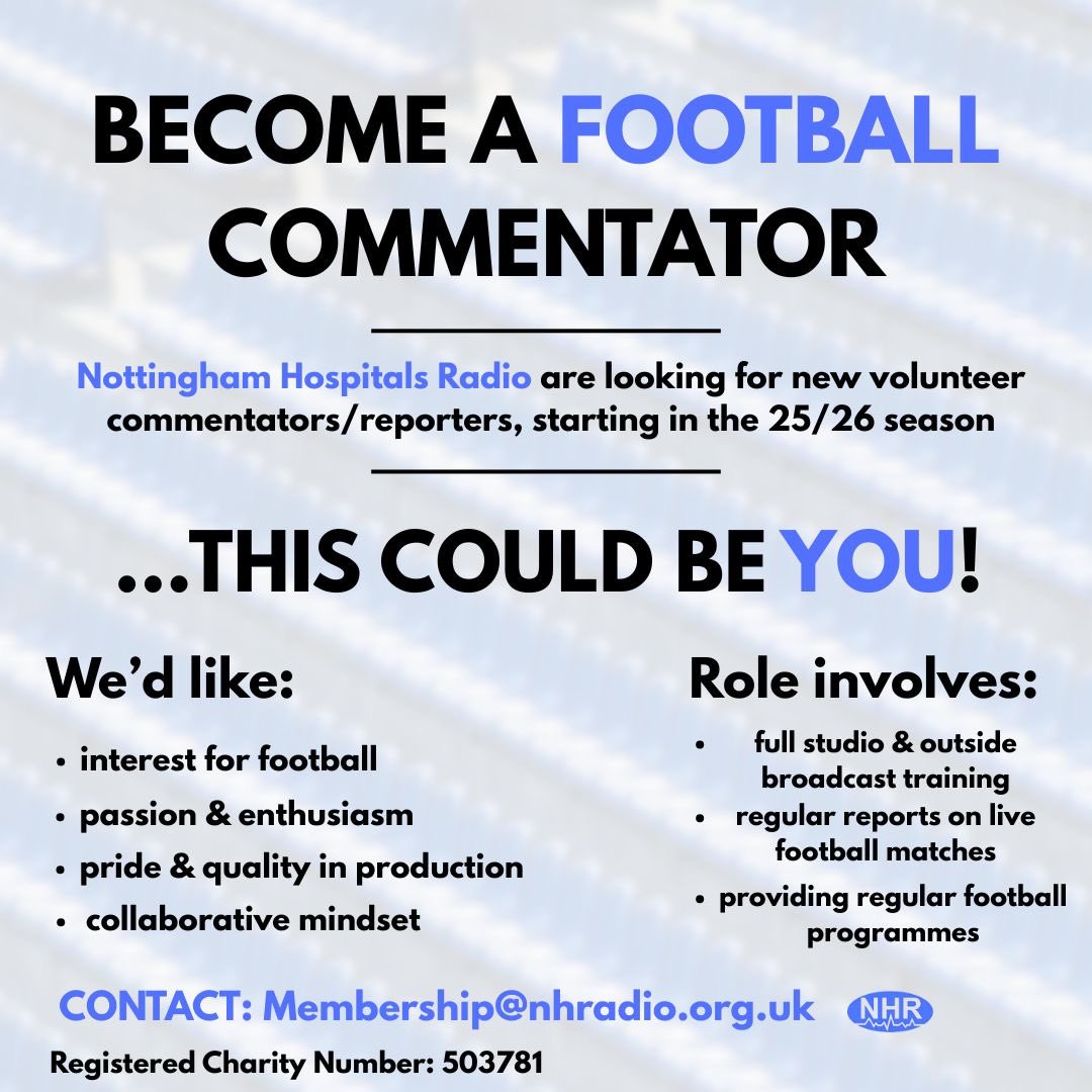 NottsNHR's tweet image. We’re looking to expand our coverage to the women’s game