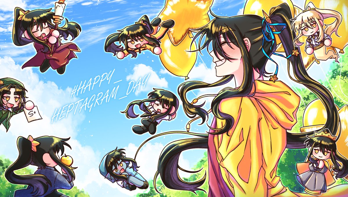 #세상에서_제일_각별한_날
#HAPPY_Heptagram_DAY
세상 가장 빛나는 내 별아 생일 축하해!