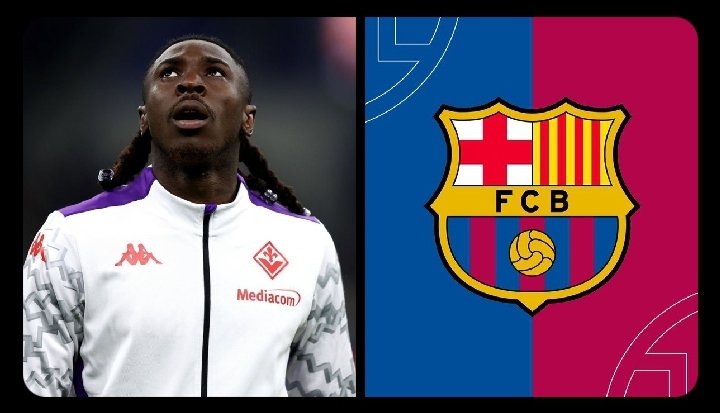 R4_Sport_'s tweet photo. 🚨 Barcelona sedang mempertimbangkan untuk merekrut Moise Kean musim panas ini. 💙❤️

Penyerang asal Italia itu memiliki klausul pelepasan sebesar €50 juta, yang berlaku antara tanggal 1 dan 15 Juli.

(Sumber: @tuttosport) https://t.co/cJ5mCNzDyQ