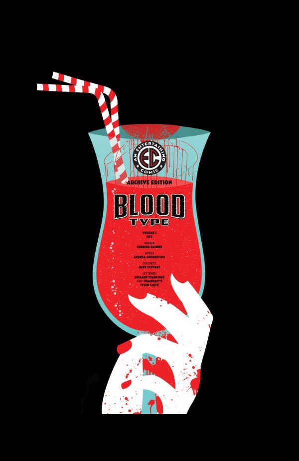 carlotazanahori's tweet image. Happy to show you my second cover for Blood Type! A series by Corinna Bechko , @And_Sorrentino , and Dave Stewart, and edited by @OniPress & @eccomics