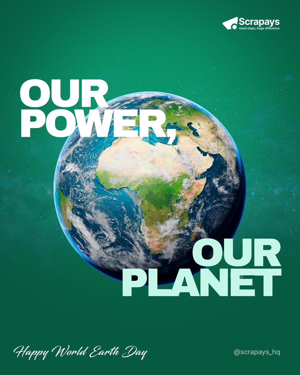 Let this Earth Day be a reminder: 

Take action. Track impact. Repeat, because change doesn’t happen in a single moment; it happens in the actions we repeat.

#Scrapays #EarthDay2025