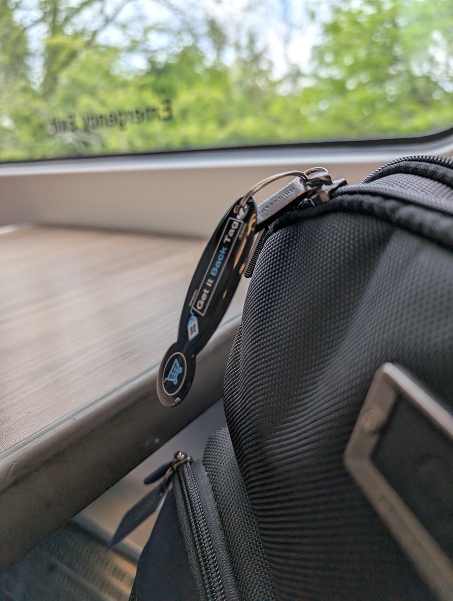 getitbacktag's tweet photo. It doesn't matter when and where you are going.... Ensure you protect your belongings with a Getitbacktag. 

Simple, secure, and smart. Have you tagged your essentials yet? 🚆🔑📱 

#GetItBackTag #NeverLoseIt #PeaceOfMind #TravelSmart #LostAndFound #train #getthetrain https://t.co/KyGt7MDXDc