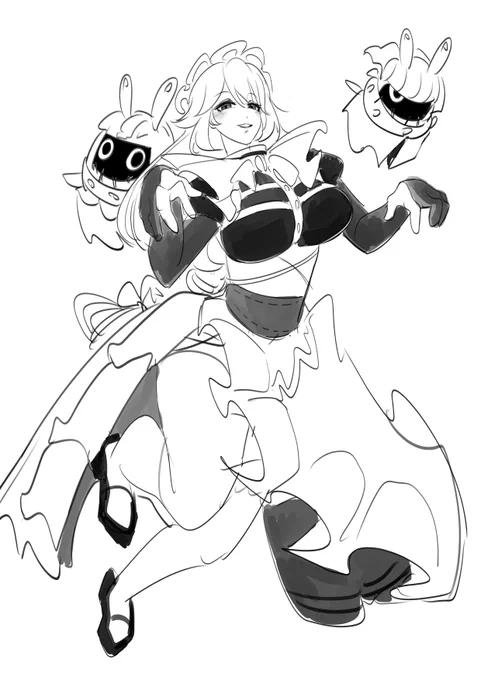 Final sketch of the day
#zzzero #Rina 