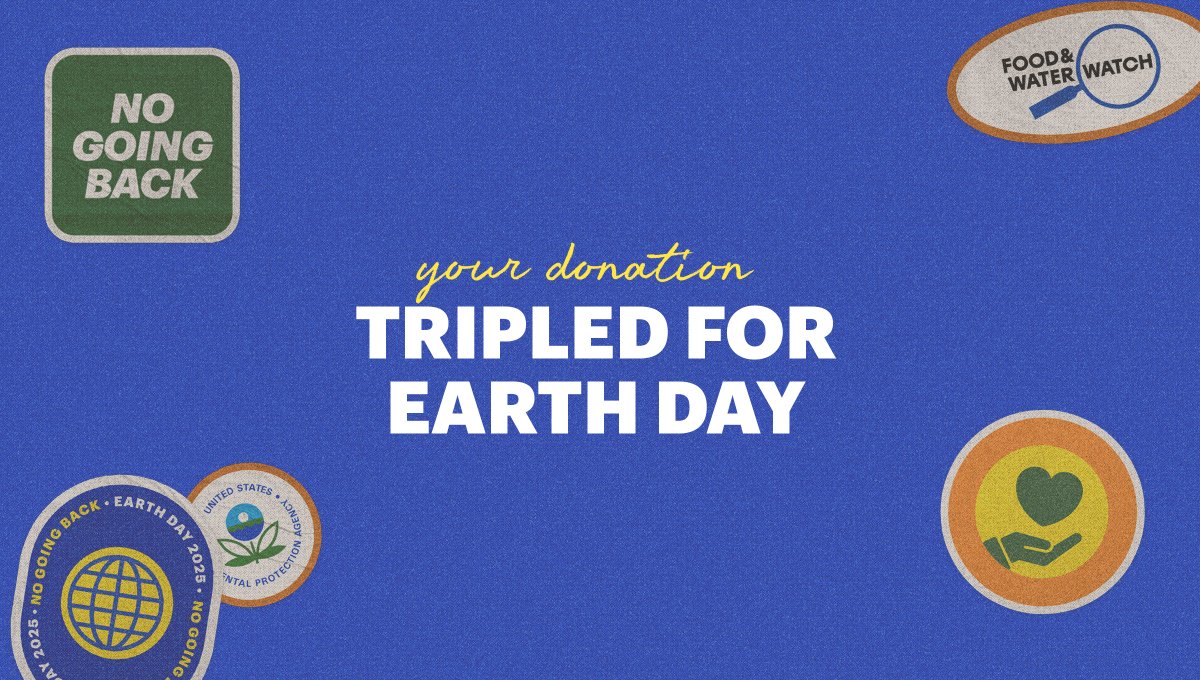 Happy #EarthDay! 🌎 Today and every day, we’re building grassroots power to resist Musk and Trump’s attacks on our environment.

Will you join us by powering our work now? As an added bonus, your gift will be TRIPLED and make THREE TIMES the impact: fwwat.ch/earthday2025