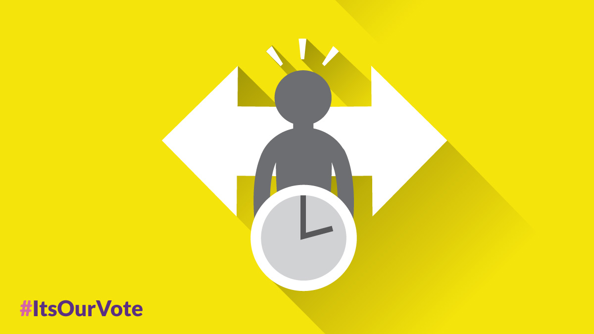 ElectionsCan_E's tweet photo. DEADLINE ALERT! ⏰ Today is the last day to:
- Apply to vote by mail
- Vote early at any Elections Canada office across the country

Learn more: https://t.co/UZPYzJgEaV https://t.co/bdHJGZCe5h