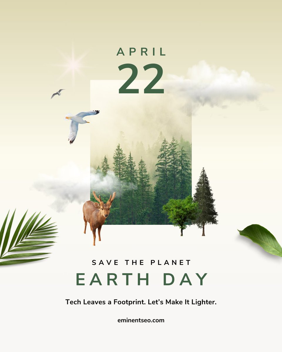This #EarthDay, let’s talk digital impact. 💻⚡

Tech uses energy—servers, scripts, bloated sites. We build smarter with: ✅ Clean code
✅ Minimalist design
✅ Fewer trackers
✅ Green hosting

Sustainability belongs in digital, too. #DigitalSustainability #EcoFriendlyTech