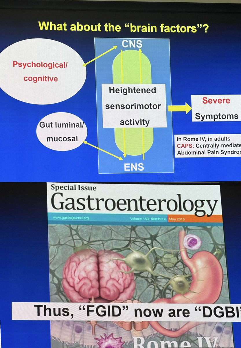 Nadia Ovchinsky, MD, MBA, FAASLD (@dr_novchinsky) on Twitter photo Great visit and #Pediatric Grand Rounds by Dr. Carlo Di Lorenzo <a href="/CarloDiLorenzo1/">Carlo Di Lorenzo</a>
‼️The unavoidable epidemic of DGBI has an enormous impact on our children
❓are we doing too much testing?
🔅we never stop learning - #CAPS is a new term describing centrally-mediated abdominal Great visit and #Pediatric Grand Rounds by Dr. Carlo Di Lorenzo <a href="/CarloDiLorenzo1/">Carlo Di Lorenzo</a>
‼️The unavoidable epidemic of DGBI has an enormous impact on our children
❓are we doing too much testing?
🔅we never stop learning - #CAPS is a new term describing centrally-mediated abdominal