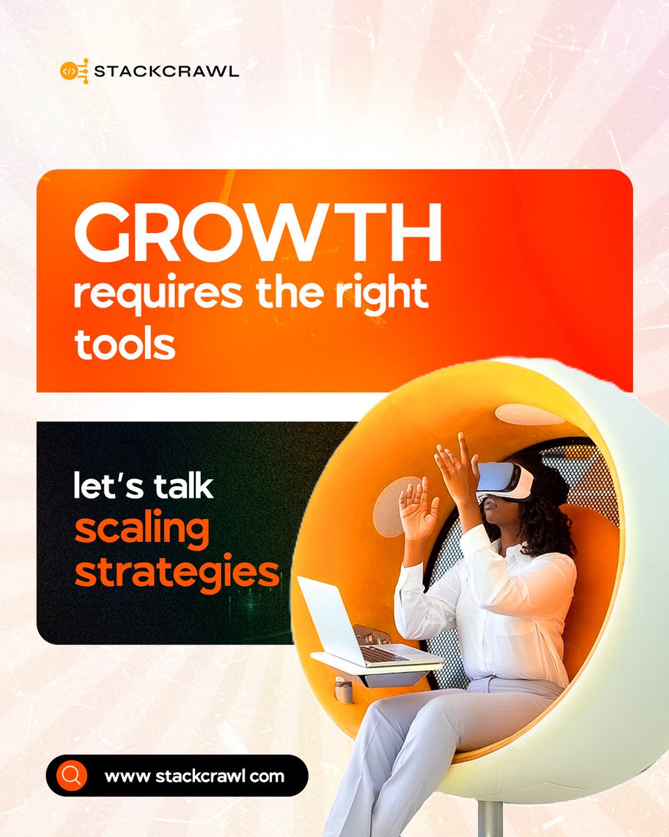 Stackcrawl's tweet image. Let&apos;s build tech that grows with you.
Send us a DM 

#ScalingTech #BusinessGrowth